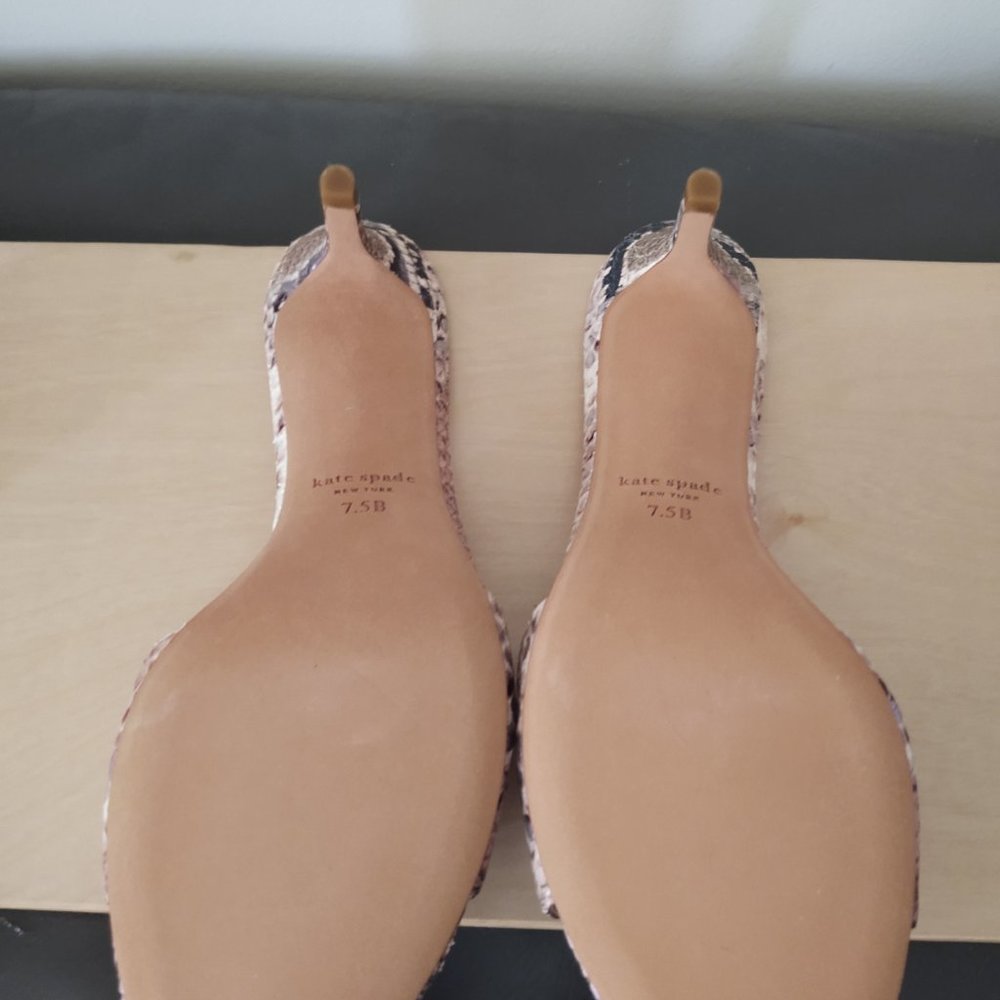 Kate Spade Kitten Heel Slides - Picture 3 of 3